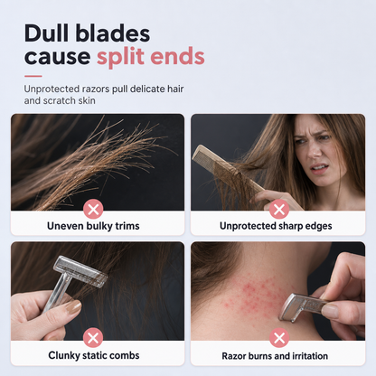 🔥5 in 1 Portable Hair Thinning Comb and Hair Cutter