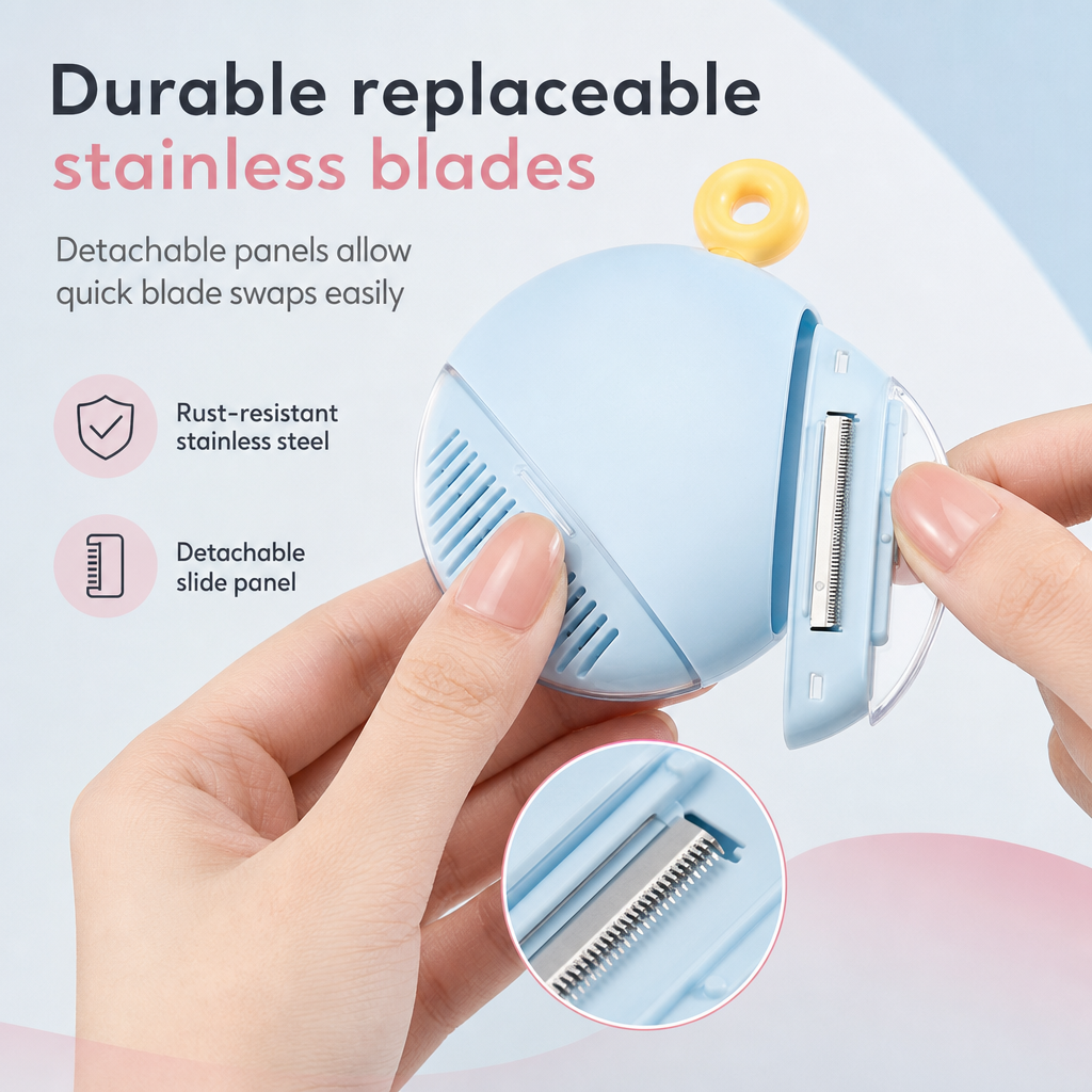 🔥5 in 1 Portable Hair Thinning Comb and Hair Cutter