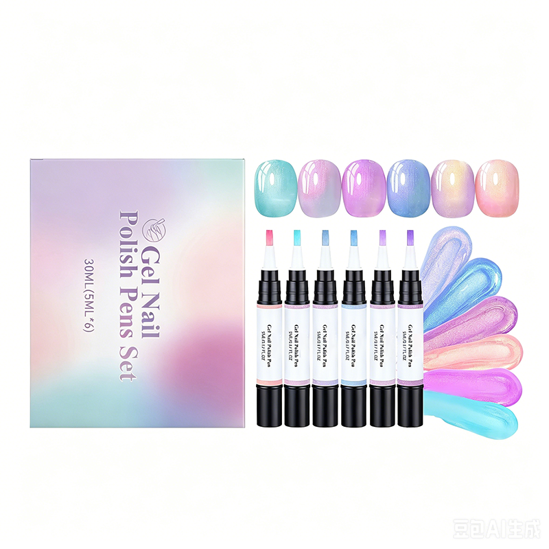 Get Salon Nails Instantly! No-Mess Twist-Pen Gel Polish Set