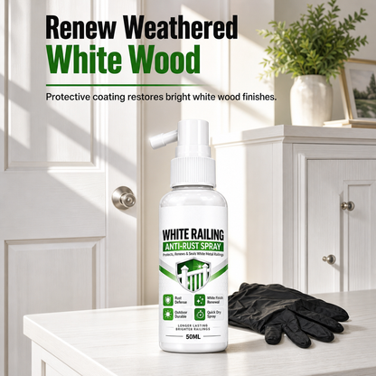 White Wood Repair Spray for Doors, Tables & Cabinets