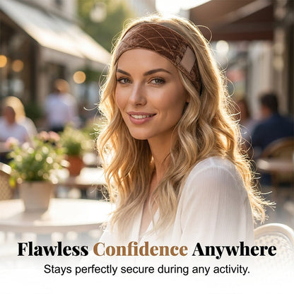 Adjustable Velvet Wig Grip Headband