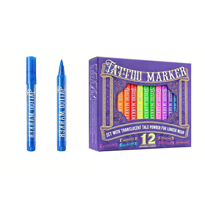 ✨ UV Glow Party Tattoo Pens – Skin-Safe, Quick Dry, Multi-Surface ✨