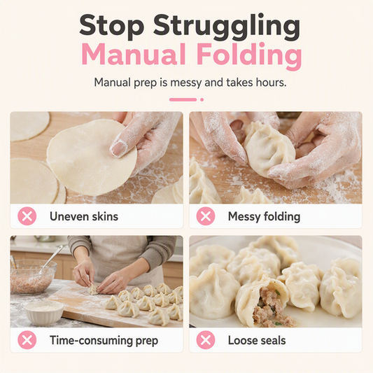 🥟 2-in-1 Dumpling Maker Press | Easy Prep
