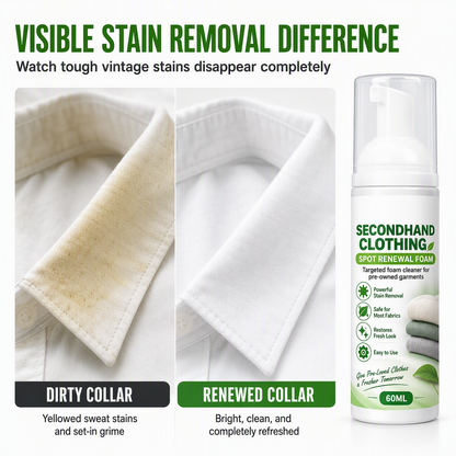 Rinse-Free Clothing Stain Remover Foam