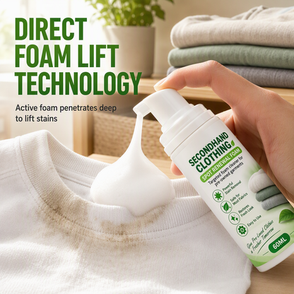 Rinse-Free Clothing Stain Remover Foam