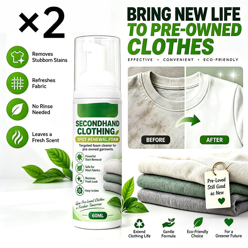 Rinse-Free Clothing Stain Remover Foam