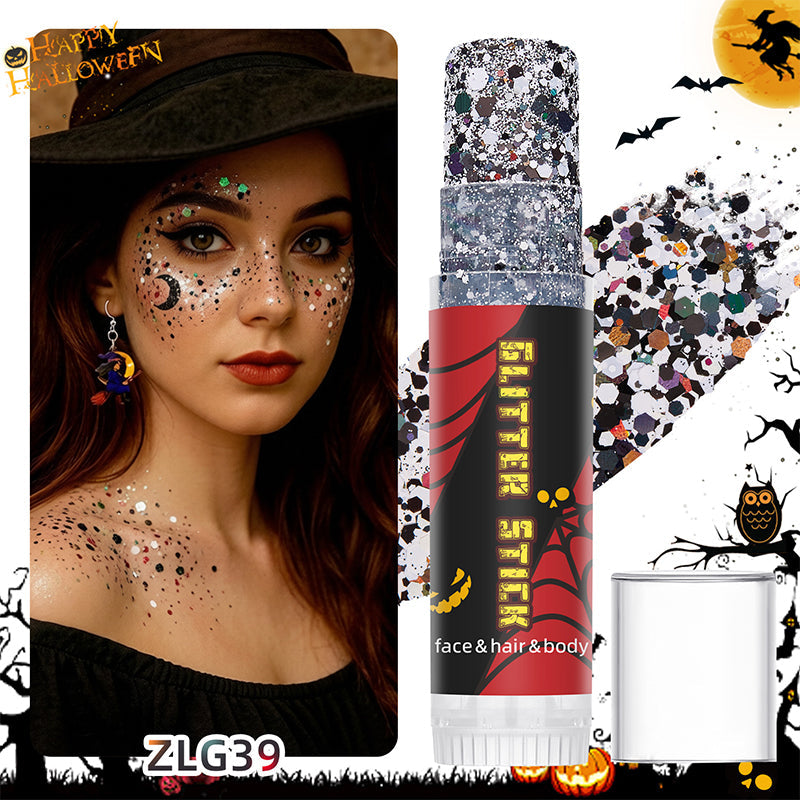 Halloween Rotary Body Glitter Stick