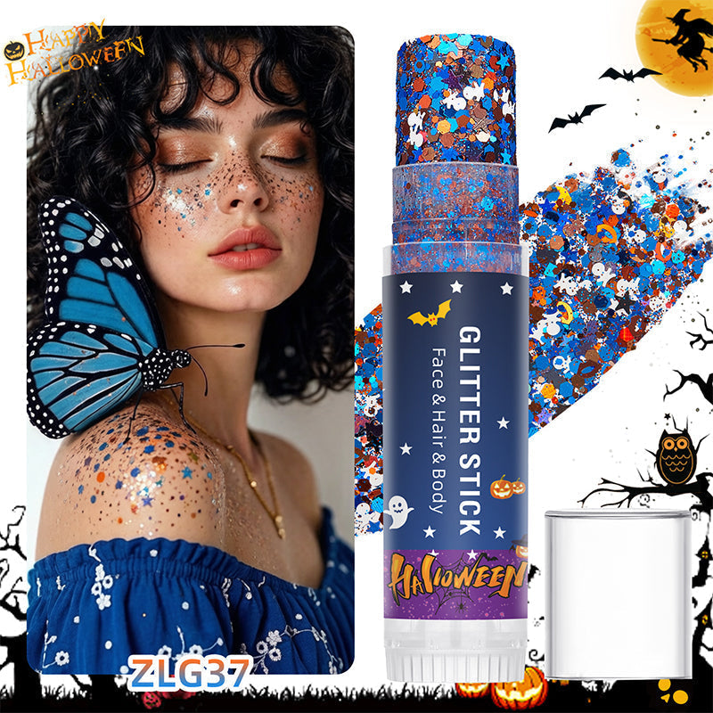 Halloween Rotary Body Glitter Stick