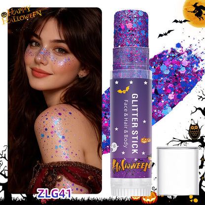 Halloween Rotary Body Glitter Stick