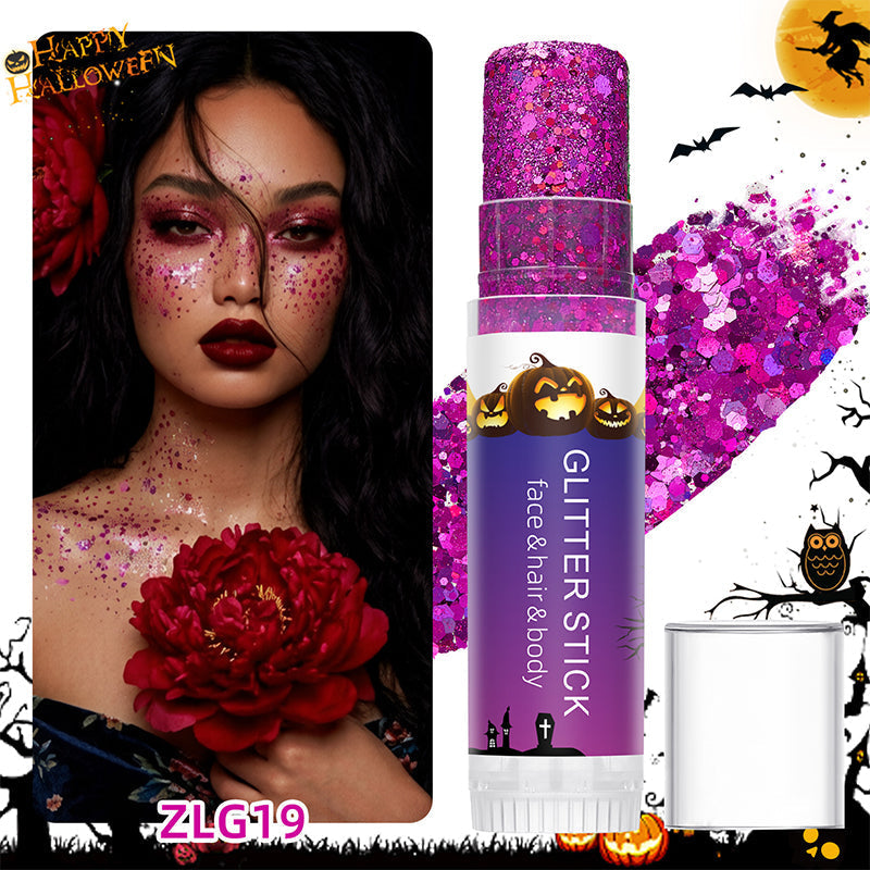 Halloween Rotary Body Glitter Stick