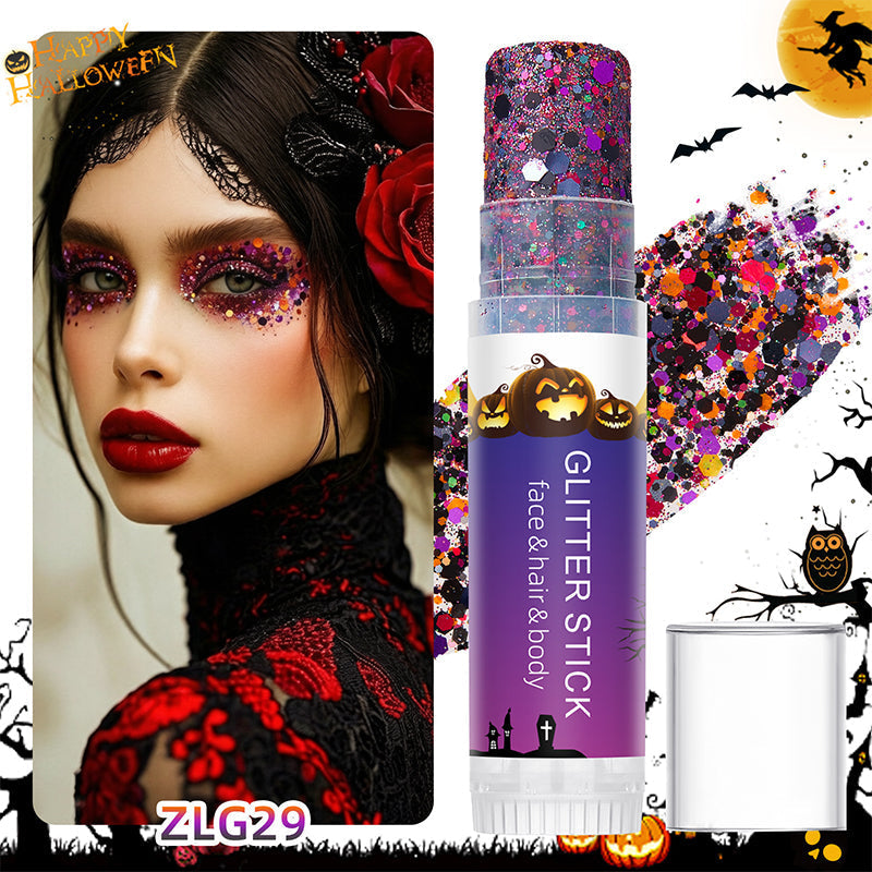 Halloween Rotary Body Glitter Stick