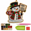 Christmas Pearl Art Hanging Ornament DIY Kit
