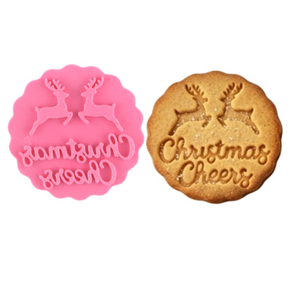 Christmas Cookie Cutter Mold Set