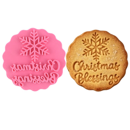 Christmas Cookie Cutter Mold Set