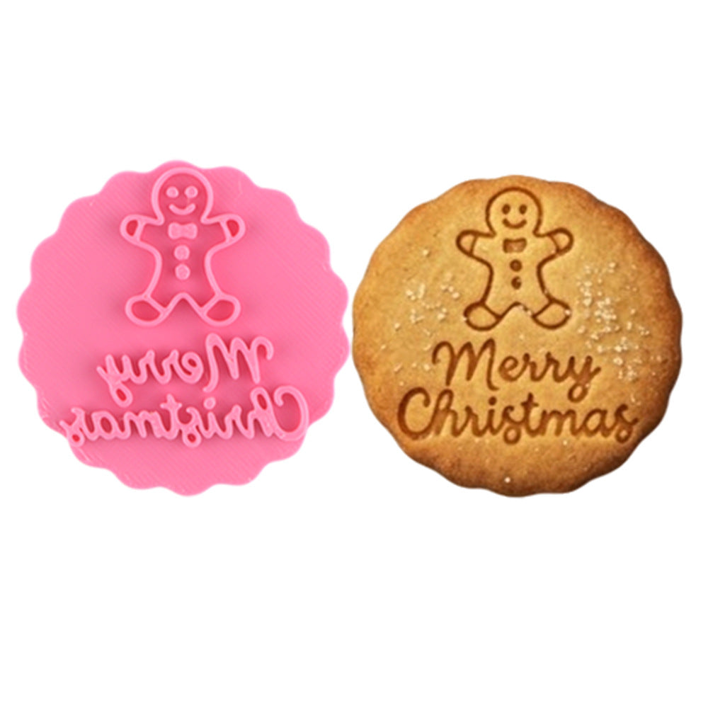 Christmas Cookie Cutter Mold Set