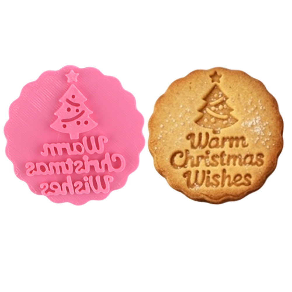 Christmas Cookie Cutter Mold Set