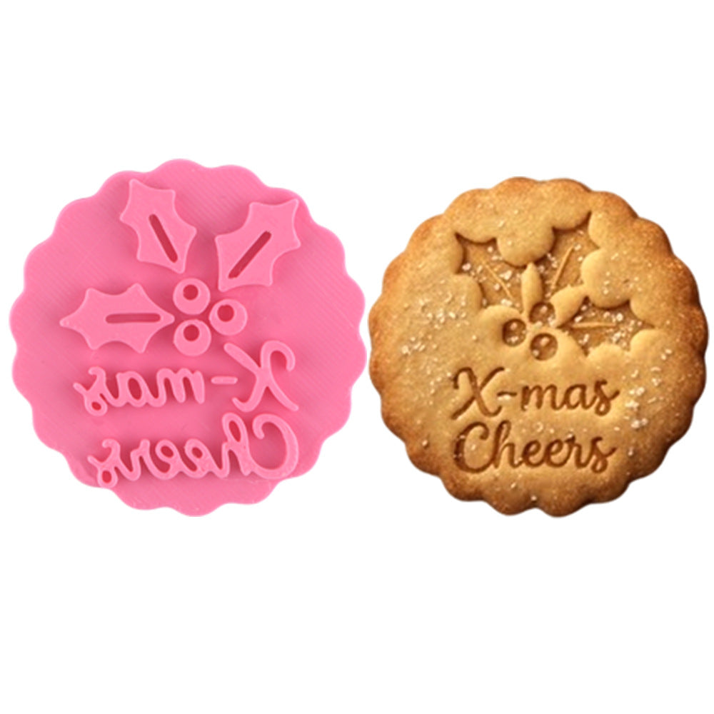 Christmas Cookie Cutter Mold Set