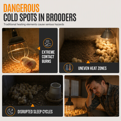 ⏳Intelligent Temperature Control Brooder Heater🐣🌡️