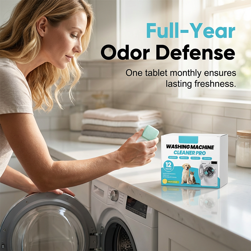 Washing Machine Cleaner Tablets (12-Pack)