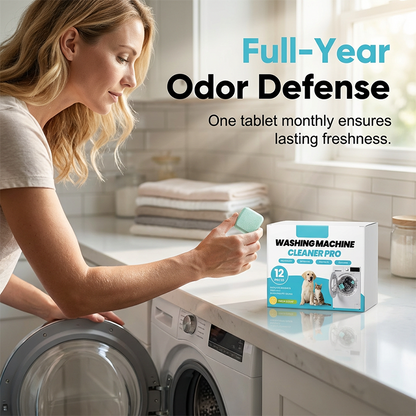 Washing Machine Cleaner Tablets (12-Pack)