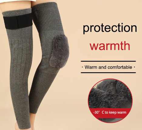 ❄️ LIMITED-TIME 50% OFF! ✨ Thermal Knee Sleeves – Stretchy, Soft, Warm for Outdoor Sports 🦵