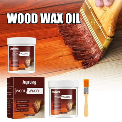 Scomeri Wood Cleaner & Polish 3.5 Oz- Comes with Premium Brush