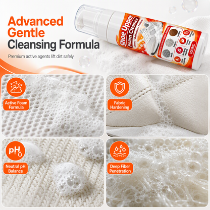 Scomeri 👟 Rinse-Free Shoe Foam Cleaner