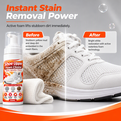Scomeri 👟 Rinse-Free Shoe Foam Cleaner
