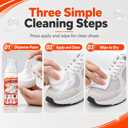 Scomeri 👟 Rinse-Free Shoe Foam Cleaner