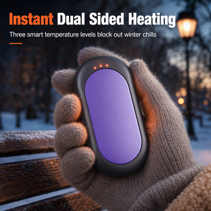 SCOMERI Magnetic Split 2-in-1 Rechargeable Hand Warmer Mini Portable USB Electric Hand Warmer