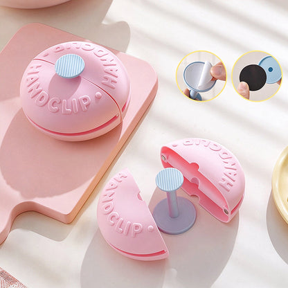 Scomeri Cute Donut Silicone Heat-Resistant Pinch Mitts