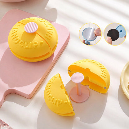 Scomeri Cute Donut Silicone Heat-Resistant Pinch Mitts
