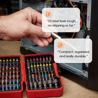 83-Piece Screwdriver Bit Set