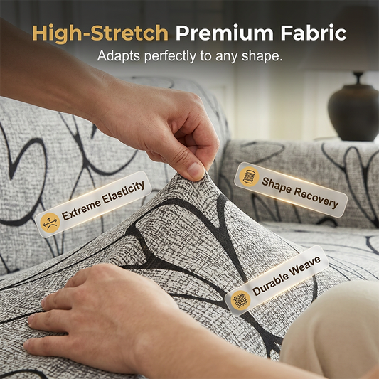 Universal Stretch Fitted Couch Slipcover