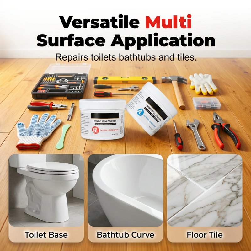 Seamless Ceramic Tile Repair Paste