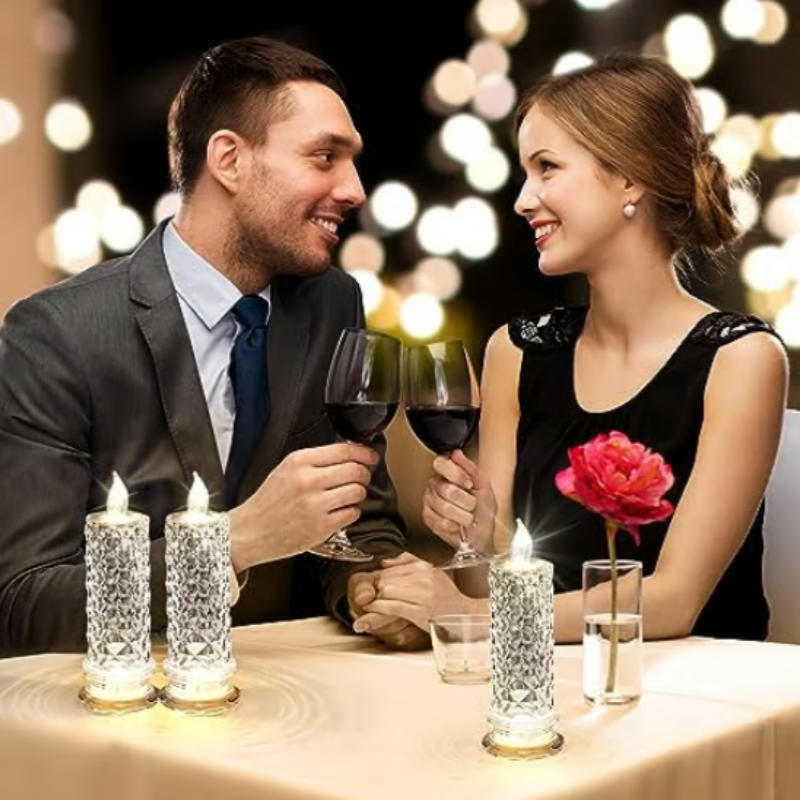 Romantic Battery Operated LED Flameless Candles