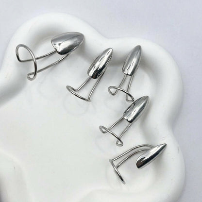 💍Metal Fingertip Nail Ring ✨Fashion Nail Jewelry Accessory