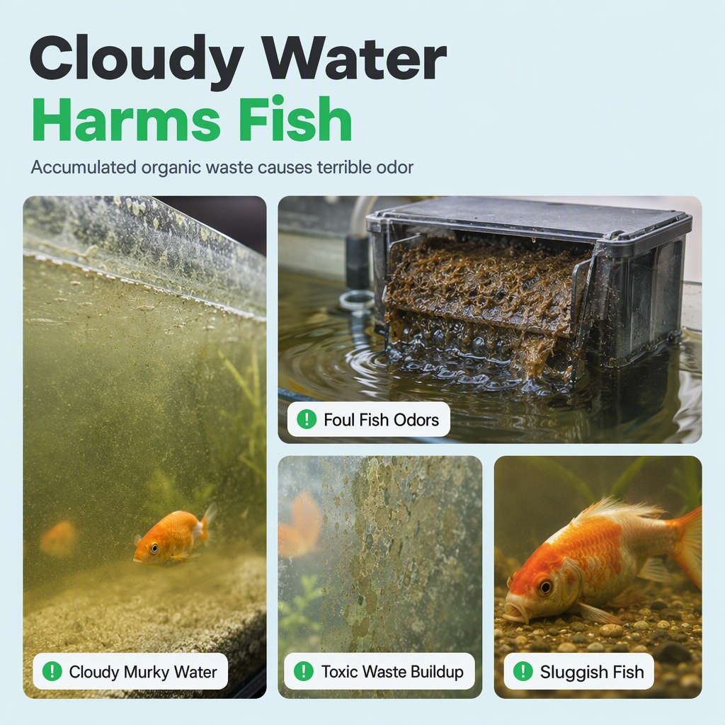 🐠 Activated Carbon Filter Cube – Honeycomb filtration for clear water 🛡️