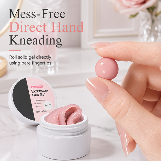 Non-Sticky Solid Builder Gel for Nail Extension