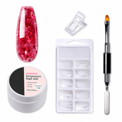 Non-Sticky Solid Builder Gel for Nail Extension
