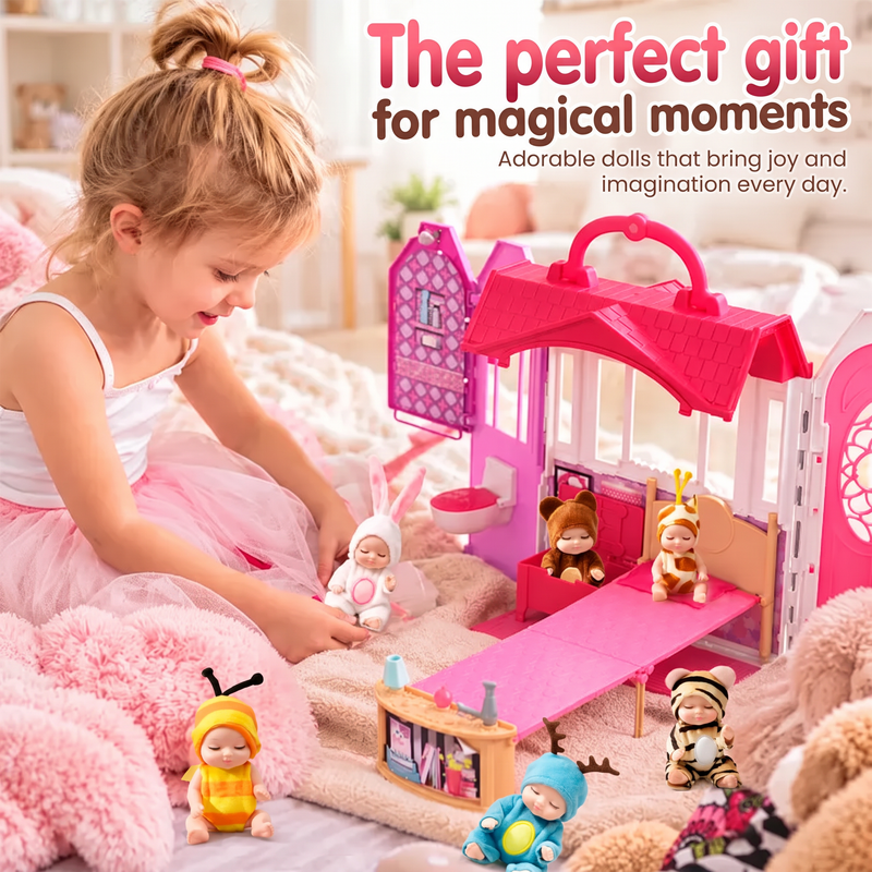 🎉🔥Hot Sale – 38,000+ Sold!🧒🥰Mini Reborn Baby Dolls – Lifelike & Realistic Baby Dolls