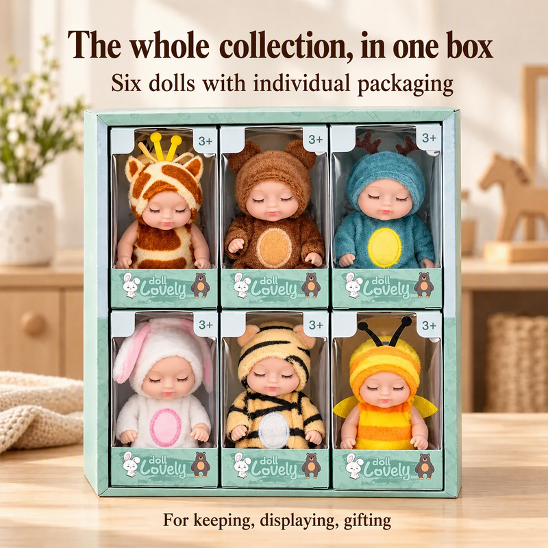 🎉🔥Hot Sale – 38,000+ Sold!🧒🥰Mini Reborn Baby Dolls – Lifelike & Realistic Baby Dolls