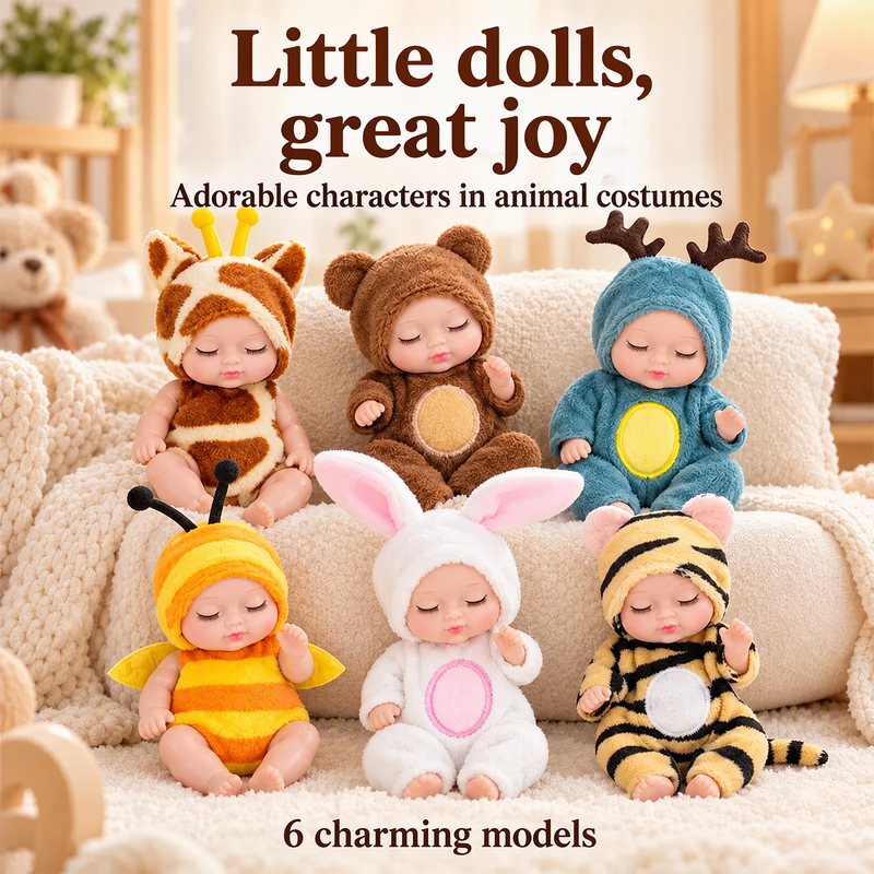 🎉🔥Hot Sale – 38,000+ Sold!🧒🥰Mini Reborn Baby Dolls – Lifelike & Realistic Baby Dolls