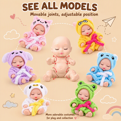 🎉🔥Hot Sale – 38,000+ Sold!🧒🥰Mini Reborn Baby Dolls – Lifelike & Realistic Baby Dolls