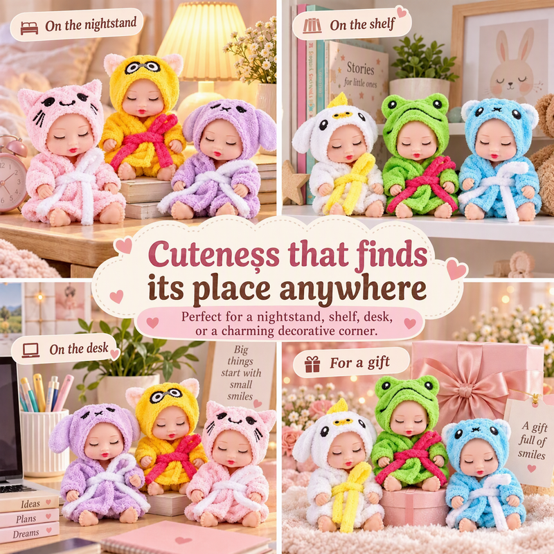 🎉🔥Hot Sale – 38,000+ Sold!🧒🥰Mini Reborn Baby Dolls – Lifelike & Realistic Baby Dolls