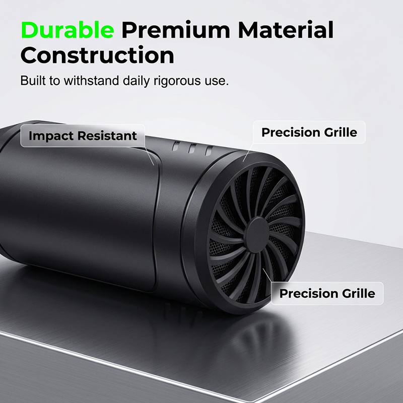 🌀  Portable Turbo Fan – Rechargeable & Powerful ✨