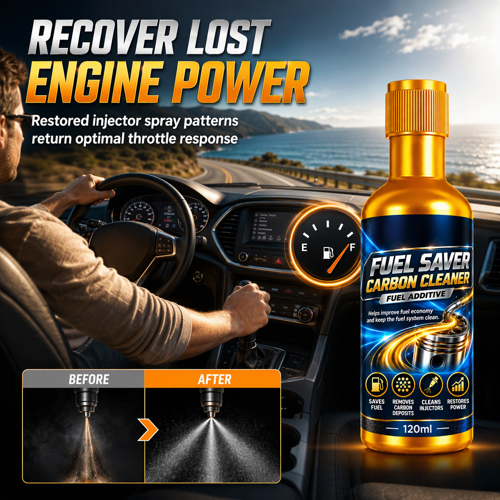 ⛽ Car System Cleaner Additive – Deep Injector Cleanse, Carbon Deposit Removal & Restore Lost MPG 🔧