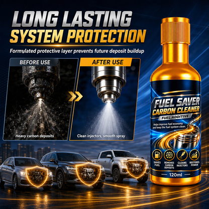 ⛽ Car System Cleaner Additive – Deep Injector Cleanse, Carbon Deposit Removal & Restore Lost MPG 🔧