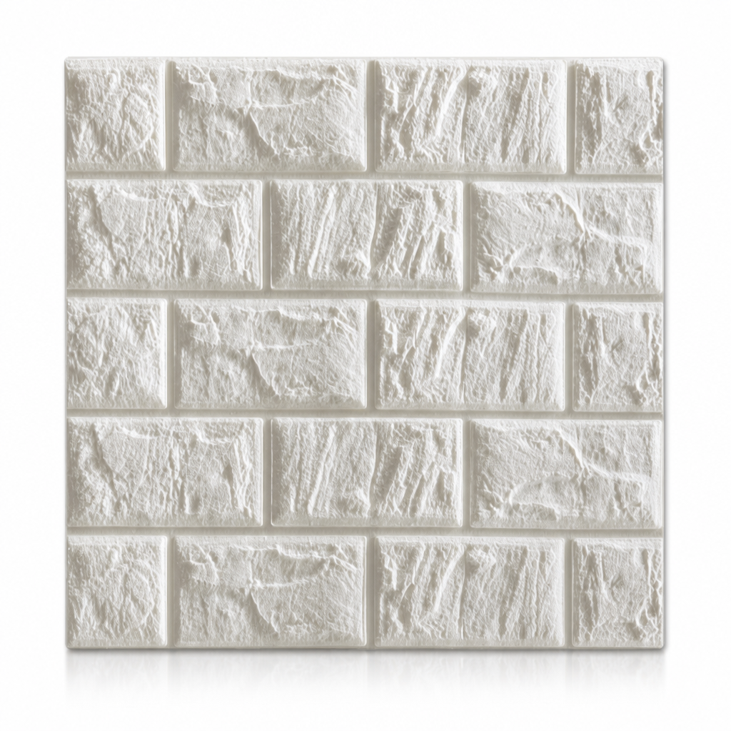 ⏳Time-Limited Special⏰Self-Adhesive 3D Tile Panels – Brick texture, waterproof & 16 colours ✨