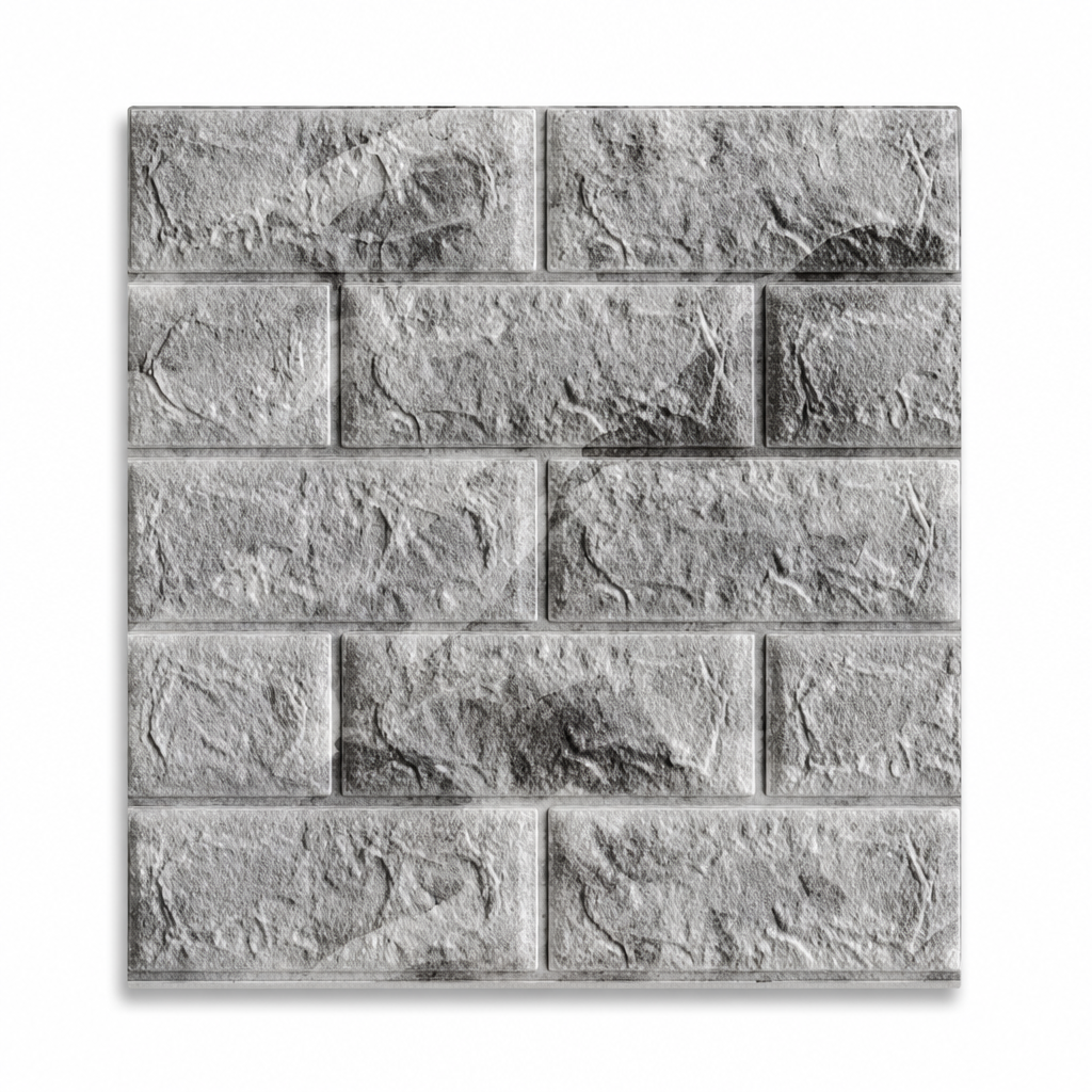 ⏳Time-Limited Special⏰Self-Adhesive 3D Tile Panels – Brick texture, waterproof & 16 colours ✨